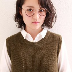 くせを生かしたパーマ