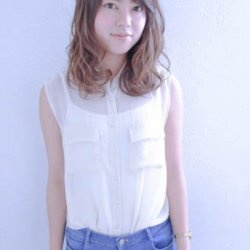 外国人風セミディー