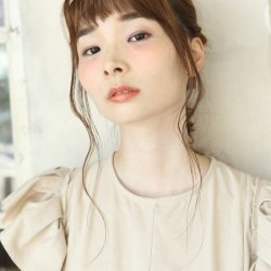 ブライダル風編みおろしアレンジ